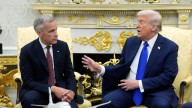 Trump jokes about the ‘merger of Canada and the United States’ during Carney meeting