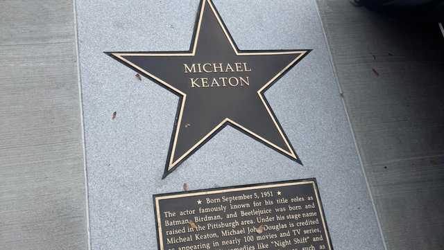 Michael Keaton's name misspelled on Pittsburgh's Walk of Fame