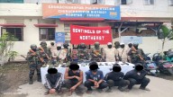Five dreaded Kuki militants among 12 apprehended in Manipur