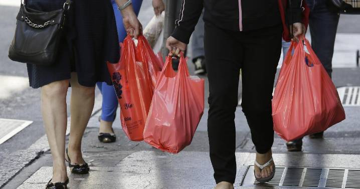 Plastic bags sold in California stores aren't actually recyclable, Bonta says
