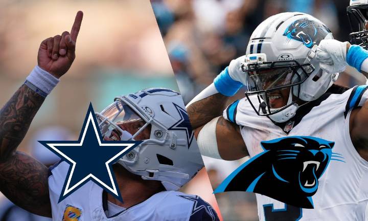 Cowboys vs Panthers: Horario y dónde ver en vivo el partido de la Semana 6 de la NFL