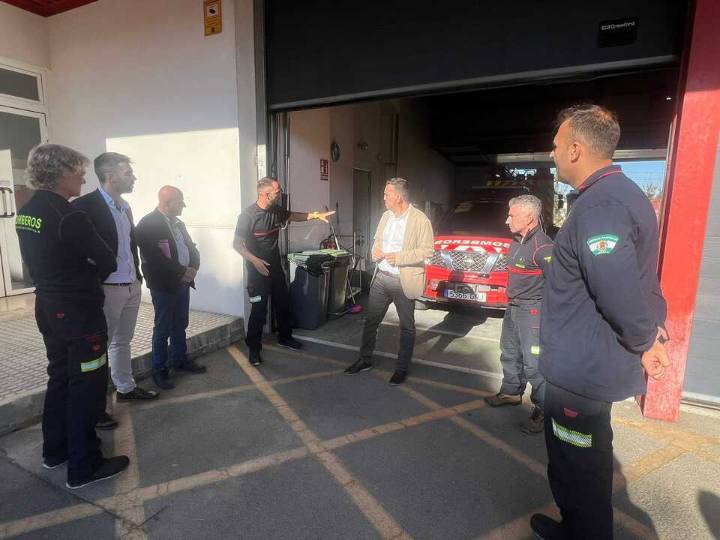 Diputación invertirá 1,8 millones en la reforma integral del Parque de Bomberos de Sanlúcar