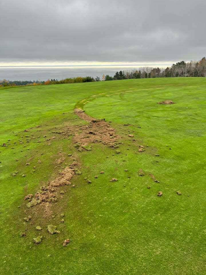 Vandals Strike Northland Country Club