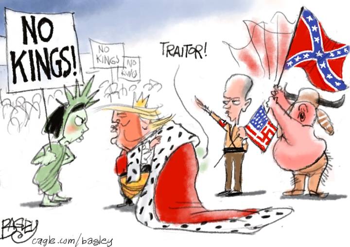 Bagley Cartoon: No Kings