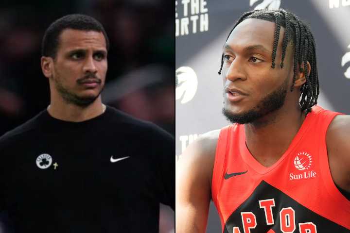 Cameras Catch Joe Mazzulla & Immanuel Quickley’s Heated Confrontation During Celtics Vs. Raptors