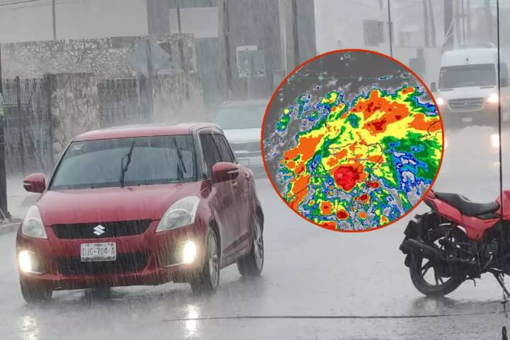 Temporal de lluvias se intensifica en Campeche: Pronostican tormentas fuertes toda la semana