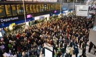 Two of London’s biggest train stations hit with travel disruption ‘that will last all day’