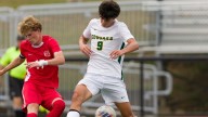 Jerdonek’s hat trick leads Montgomery in shutout over Ridge