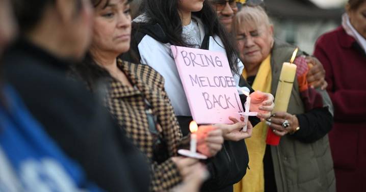 Candlelight vigil held for missing Melodee Buzzard as family, neighbors plead for answers