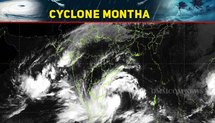 Montha Cyclone Update: Storm Intensifies, Heads Towards Andhra Pradesh With Fierce Winds