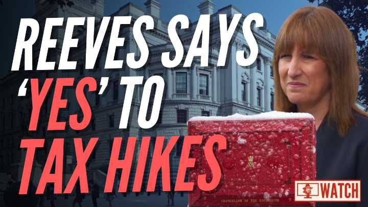 WATCH: Reeves Confirms Tax Rises in Winter Budget