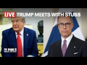 LIVE: President Donald Trump meets with Finland President Alexander Stubb
