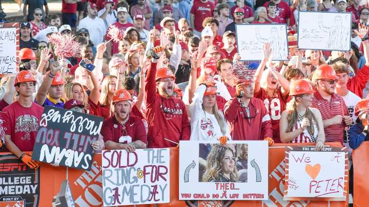 Nick Saban steals Pat McAfee’s, Theo Von’s thunder with GameDay’s Alabama