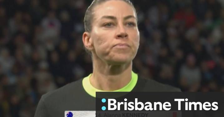 Kennedy sent off against England