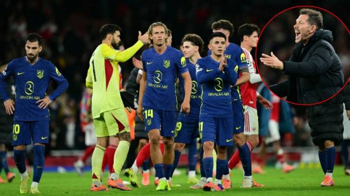 El Atlético de Madrid de los argentinos sufrió una humillación en Champions: perdieron 4