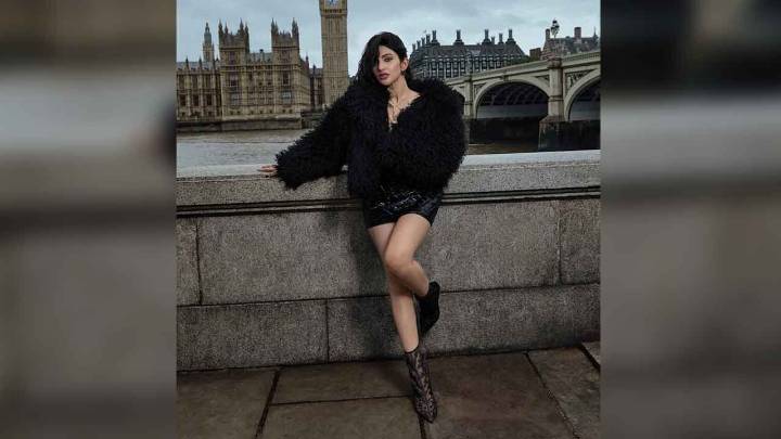 Sreeleela looks confident and striking