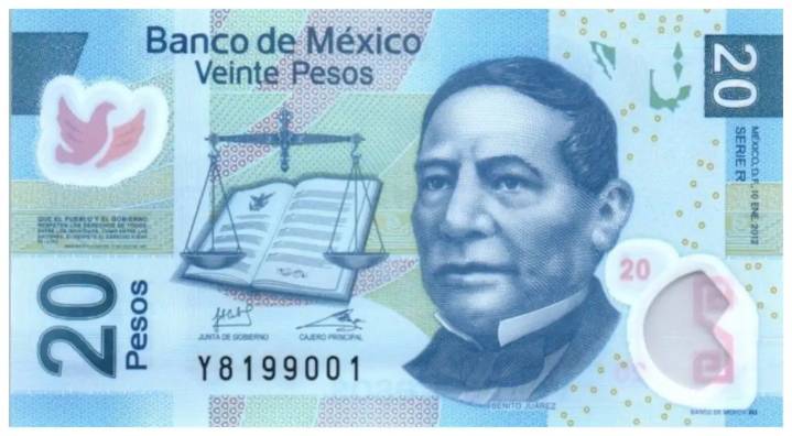 Adiós, Benito… te irá mejor en el de 500: Banxico retira la imagen de Juárez del billete de $20 pesos