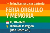 Feria “Orgullo y Memoria”: diversidad, arte y memoria disidente en el Patio Cultural