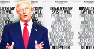 Chilling 'New York Times' Cover Goes Viral After Trump Confirms Its Worst Fears