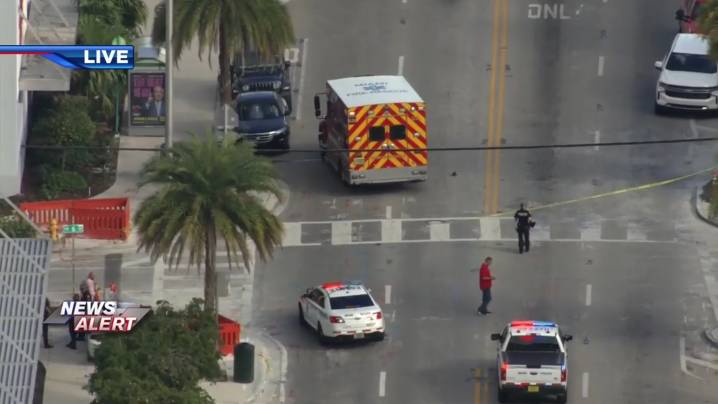 11-year-old girl struck by ambulance in Miami; NW 12th Ave. closed between 4th and 7th St.