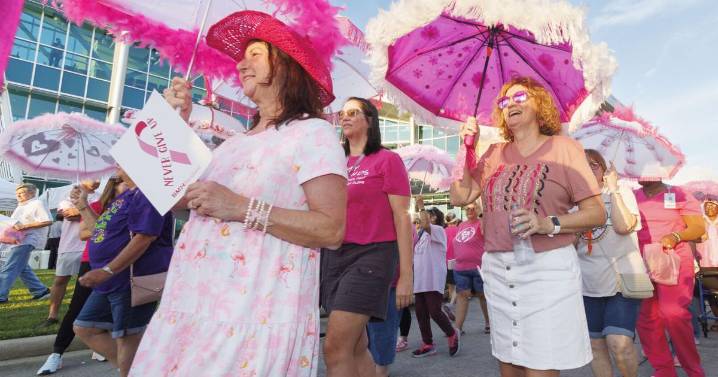 Pinking a fountain in Slidelll is an act of solidarity