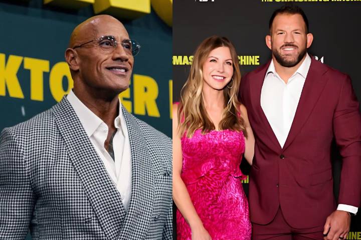 Dwayne Johnson Sends Personal Message to MMA Star Celebrating Wife’s Birthday at ‘The Smashing Machine’ LA Premiere