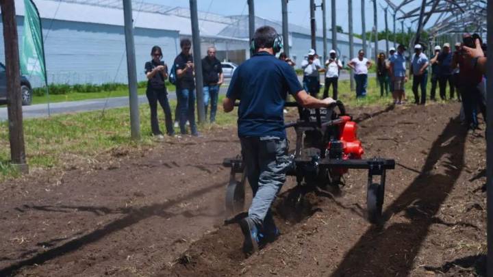 El microtractor Chango obtuvo el sello de buen diseño argentino