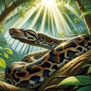 Python Panic: Wildlife Team Rescues Massive Snake in Rajouri