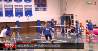Millikin comes from behind to take 5 set match against Wheaton College