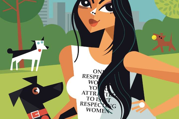 For model Lauren Chan, having a pet dog unleashes daily joy