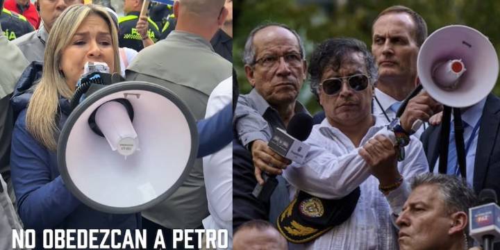 Vicky Dávila, al estilo de Petro, pidió a las Fuerzas Militares no cumplir con sus órdenes: “Obedezcan a la Constitución”