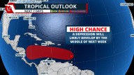 Invest 98L likely to develop in Caribbean next week, outlook