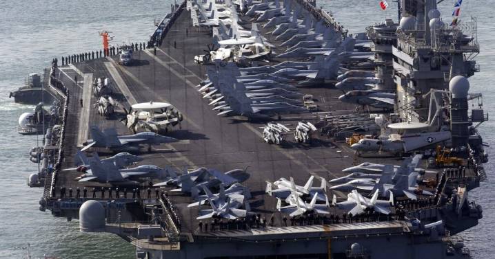 Navy loses two aircraft from USS Nimitz aircraft carrier within 30 minutes