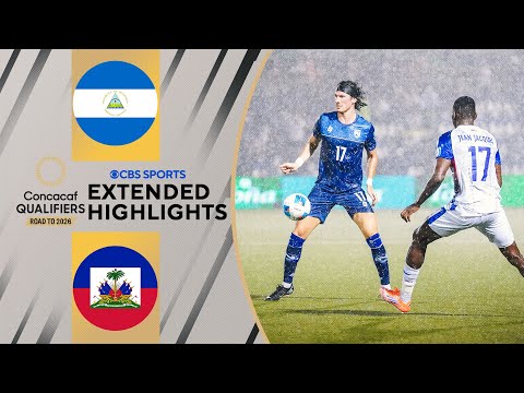 VIDEO: ver resumen y resultado del partido, Nicaragua vs. Haití (0