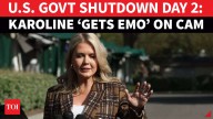 US Govt Shutdown Day 2: Leavitt Slaps Democrats With ‘Hard Truths’ As Standoff Drags On