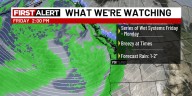 First Alert: Tracking several rounds of rain this weekend