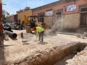 INTERAPAS avanza en la rehabilitación del drenaje sanitario en el Barrio de San Sebastián