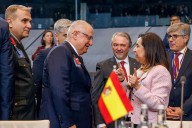 Robles minimiza los ataques de Trump pero se abre a que España gaste más del 2% en defensa en un futuro