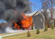 Bloomingburg fire destroys home