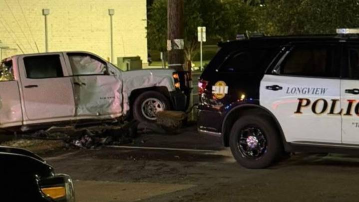 On-duty Longview officer involved in crash