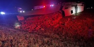 44,000 pounds of cocoa powder spilled out of a truck near Conway, Mo.