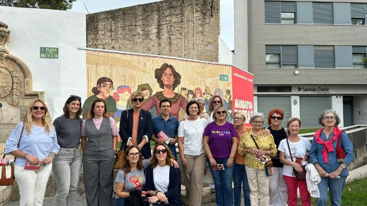 Llíria dedica un mural a Margarida Borràs, dona trans executada a València en 1460