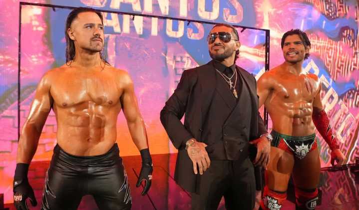 ¿Y este nuevo récord? Santos Escobar regresa a WWE sólo 24 horas después de su salida