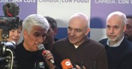 La foto incómoda: Espert celebró en San Luis el triunfo de Claudio Poggi