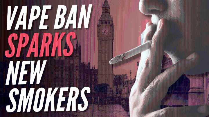 Nearly One in Five Vapers Revert to Cigarettes After Vape Ban