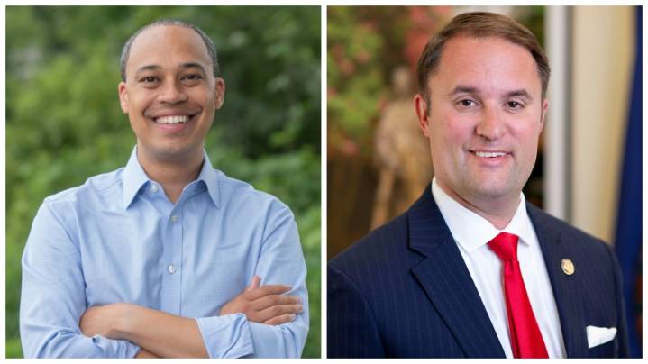 Jones and Miyares face off in crucial debate for Virginia Attorney General