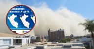 Senamhi advierte aumento de temperatura y fuertes vientos en la sierra y costa sur este 24 y 25 de octubre