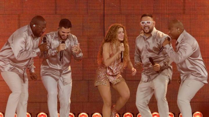 El vibrante encuentro de Shakira y el Grupo Niche en Cali