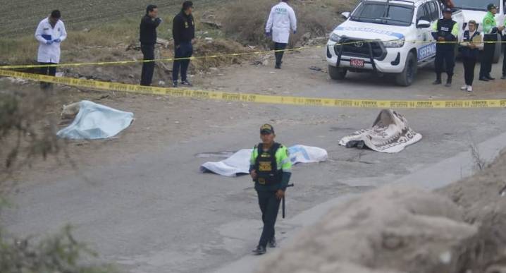 Asesinan a tres hombres en descampado de San Martín de Porres: víctimas fueron ejecutadas a tiros 