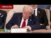 BREAKING: Trump signs Gaza peace plan 